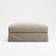 Decotique Le Grand Air Savage Linen Fotpall 30cm