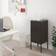 IKEA LIXHULT Anthracite Förvaringsskåp 35x82cm