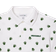 Lacoste Boy's Printed Cotton Piqué Polo Shirt - White/Green