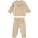 Calvin Klein Newborn Logo Jogging Suit - Pale Khaki (IN0IN00214RAE)