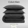 Calvin Klein Melange Duvet Cover Gray (233.7x223.5cm)