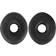 Geekria QuickFit Protein Leather Replacement Ear Pads for Technics RP-DJ1200, RP-DJ1205, RP-DJ1210