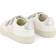 Veja Kid's Esplar Leather Riptape Trainers - White/Silver