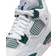 Nike Air Jordan 4 Retro GS - White/White/Neutral Grey/Oxidized Green