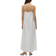 Vero Moda Natali Long Dress - White/Snow White