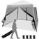 Costway Pop Up Canopy with Mesh Sidewalls and Roller 3.05x3.05 m