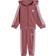 Adidas Infant Essentials Shiny Hooded Track Suit - Pink/White