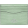 Coach Slim Id Card Case - Silver/Pale Green