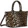 Ganni Small Shopper - Leopard