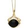 C. W. Sellors Marquise Swivel Fob Necklace - Gold/Blue/Black