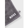 HUGO BOSS Mitt With Contrast Logo Gästehandtuch Grau (21x15cm)