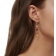 Julie Sandlau Chandelier's Earrings - Gold/Pearls/Multicolour