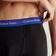 Calvin Klein Cotton Stretch Wicking Trunks 3-pack - Red/Grey/Blue/Black