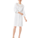 Ann Taylor AT Weekend Eyelet Linen Blend Shirt Dress - White