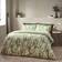 Hoem Frond Duvet Cover Green, White (200x135cm)