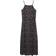 Tom Tailor Women's Halter Neck Dress - Black Flower Minimal Print