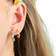 Sistie X Sara Høydahl Large Creole Earrings - Silver