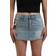 Ed Hardy LKS Skull Denim Mini Skirt - Light Wash