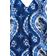 H&M A-Line Strappy Dress - Bright blue/Patterned