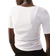 H&M Ladies Ribbed Henley Top - White