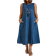 Shein JORESS Plus Size Plain Round Neck Sleeveless Dress
