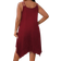 Shein LUNE Plus Size Asymmetric Hem Sleeveless Dress With Double Shoulder Straps