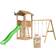 Jungle Gym Playtower Cottage 2.1 Incl 2 Swings Slide & 120kg Sand