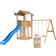 Jungle Gym Playtower Cottage 2.1 Incl 2 Swings Slide & 120kg Sand