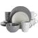 Elama Tahitian Diamond Dinner Set 16pcs
