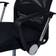 Beliani PIONEER II Black/Silver Office Chair 126cm