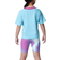 Nike Little Kid's Jordan Lemonade Stand Shorts Set - Aquarius Blue