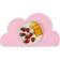 Relaxdays Cloud Shape Children's Place Mat