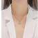 Fyndiq Cc Pendant Necklace - Silver/Gold
