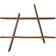 Andersen Furniture Large Smoked Oiled Ash Væghylde 78cm