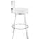 Benjara Ami White Bar Stool 34"