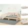 vidaXL 820352 Natural Soffa 193.5cm 2-sits