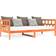 vidaXL Slaapbank 80 x 200 cm Massief Grenenhout