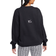 Nike Women's Air Over-Oversized French Terry Crew Neck Sweatshirt - Black/White