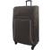 Infinity Leather Soft Extra Large Light Travel Suitcase 89cm