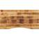 vidaXL Curve Light Brown Bordplade 60x120cm
