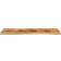 vidaXL Curve Light Brown Bordsskiva 60x120cm