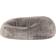 ICON Cloud Giant Fluffy Faux Fur Grey Pouf