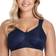 Miss Mary Smooth Lacy T-shirt Bra - Dark Blue