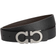 Ferragamo Gancini Reversible & Adjustable Belt - Black/Hickory