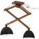 vidaXL 371930 Black Pendant Lamp ∅ 30cm