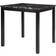 Merax Small Space Counter Height Black Dining Set 35x35" 5