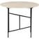 Woood Vida Marble Natural/Black Coffee Table 60cm