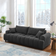 Latitude Run Perona Dark Gray Boucle Sofa 91" 3 Seater
