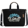 Coach Tote Bag 38 With Whale Graphic - Gunmetal/Black Multi