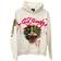 Ed Hardy Rhinestone Tiger Hoodie - Ivory